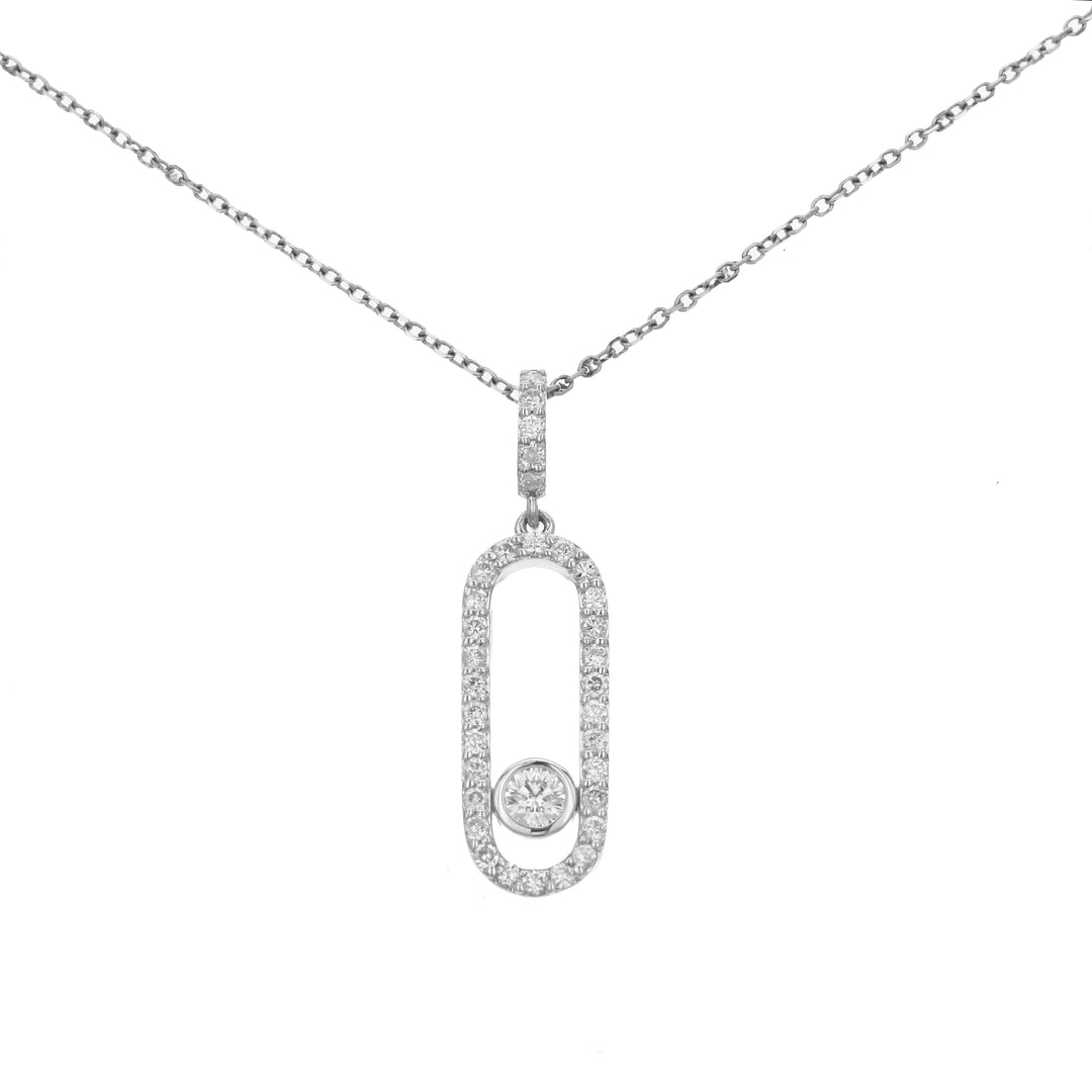 Diamond Slide Necklace
