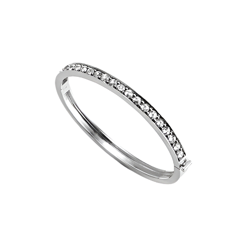 Grey Diamond Bangle