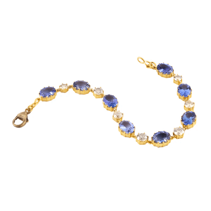 Tanzanite and Diamond Bracelet