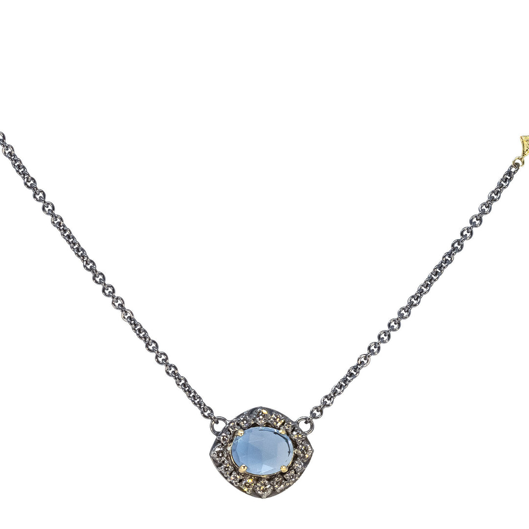 London Blue Topaz Necklace