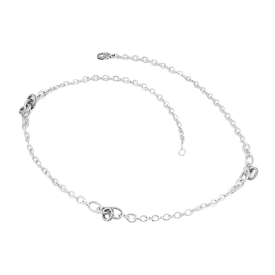 Diamond Rondelles Necklace