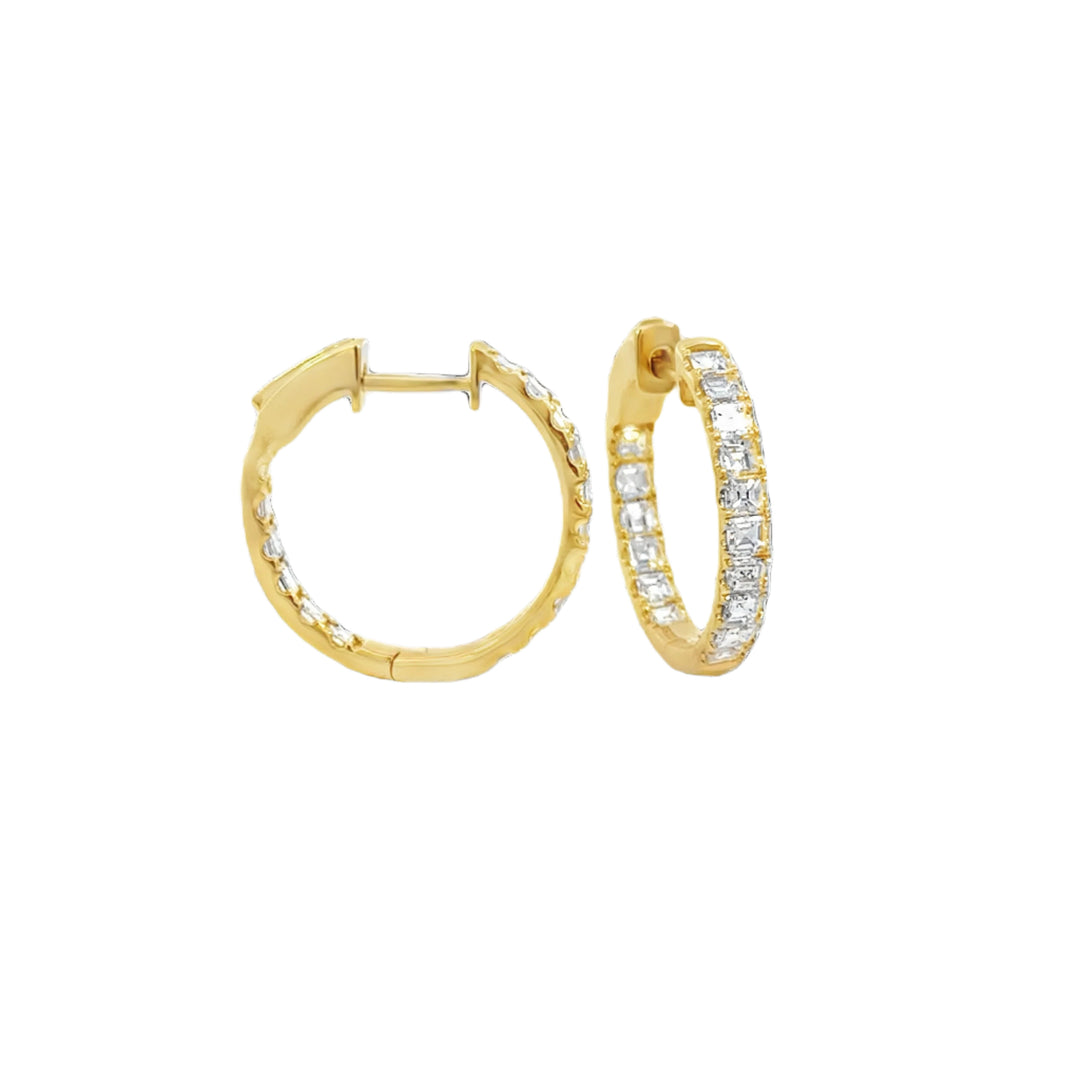 Inside Out Hoop Earrings