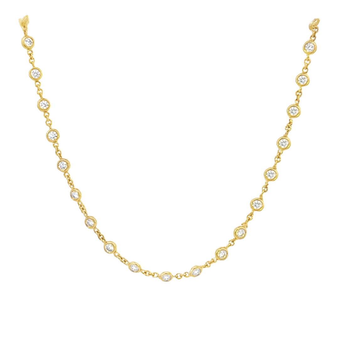 7.83 Carat Diamond Chain