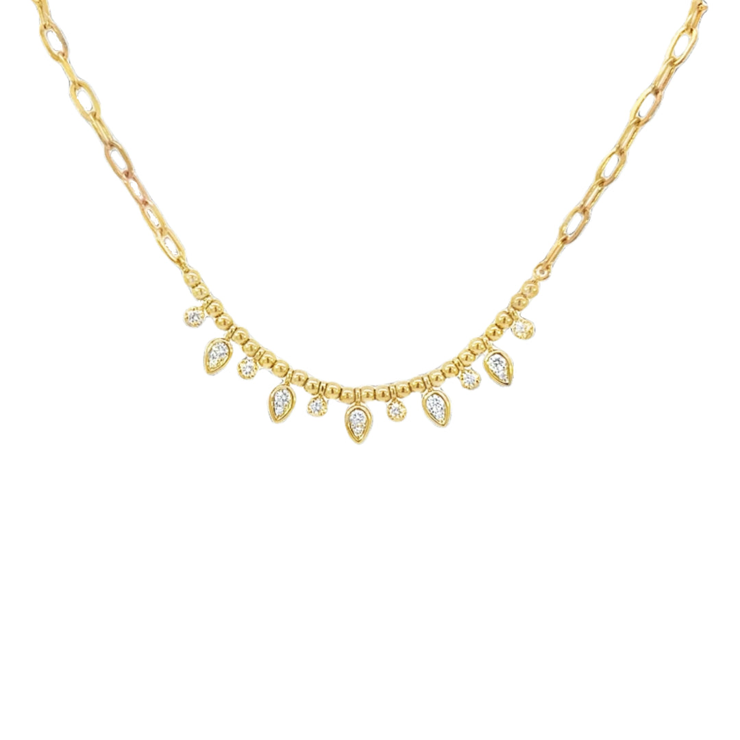 Diamond Dangle Necklace