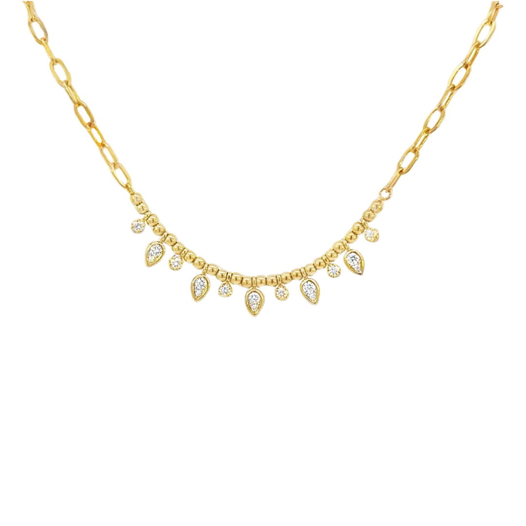 Diamond Dangle Necklace