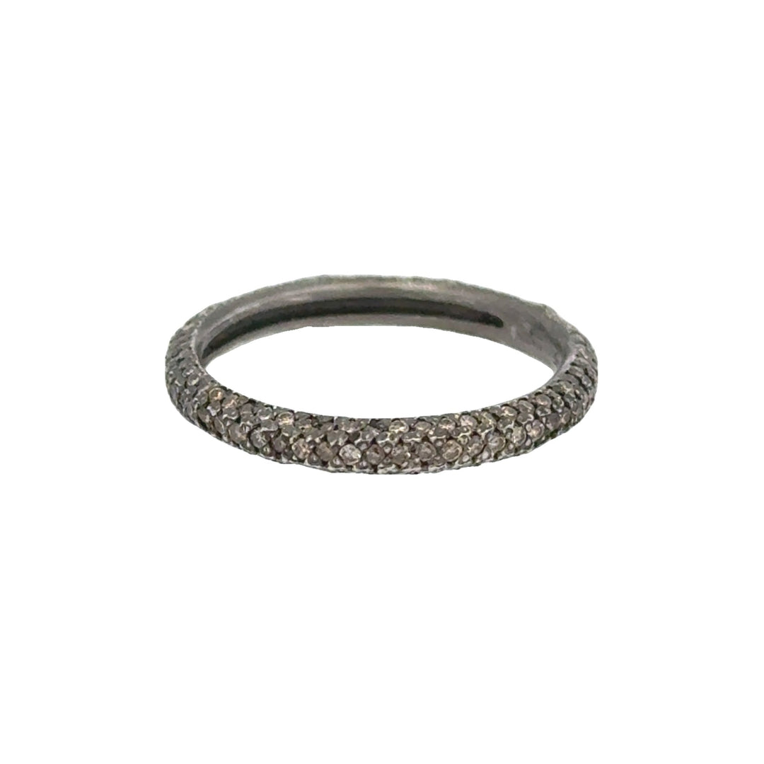 Diamond Stack Band Ring