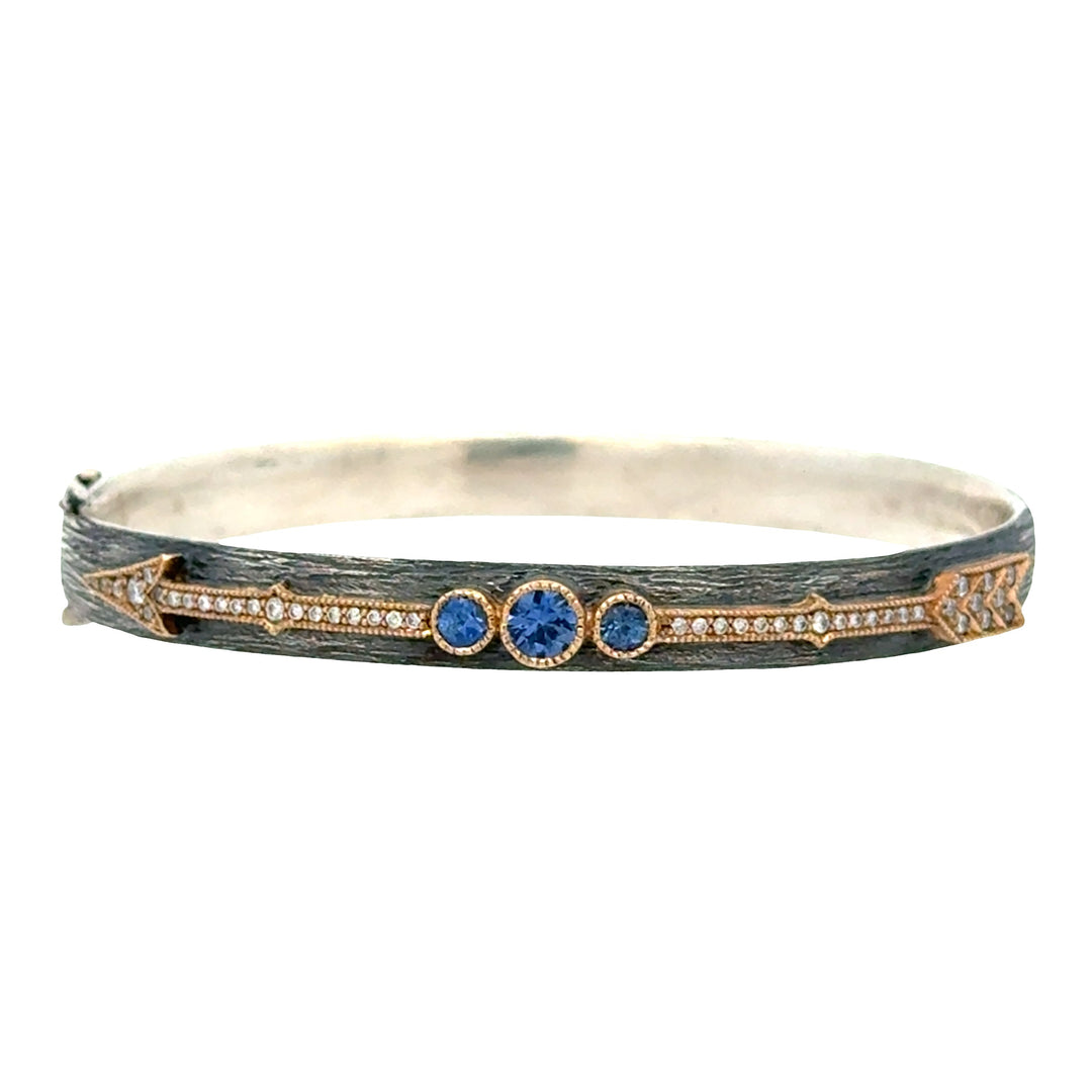 Sapphire Arrow Bracelet