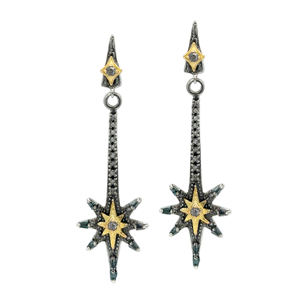 Star Drop Earrings