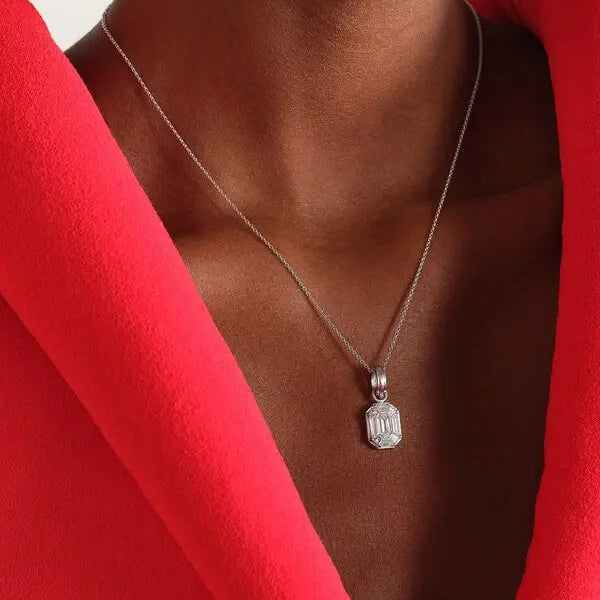 Diamond Mosaic Pendant