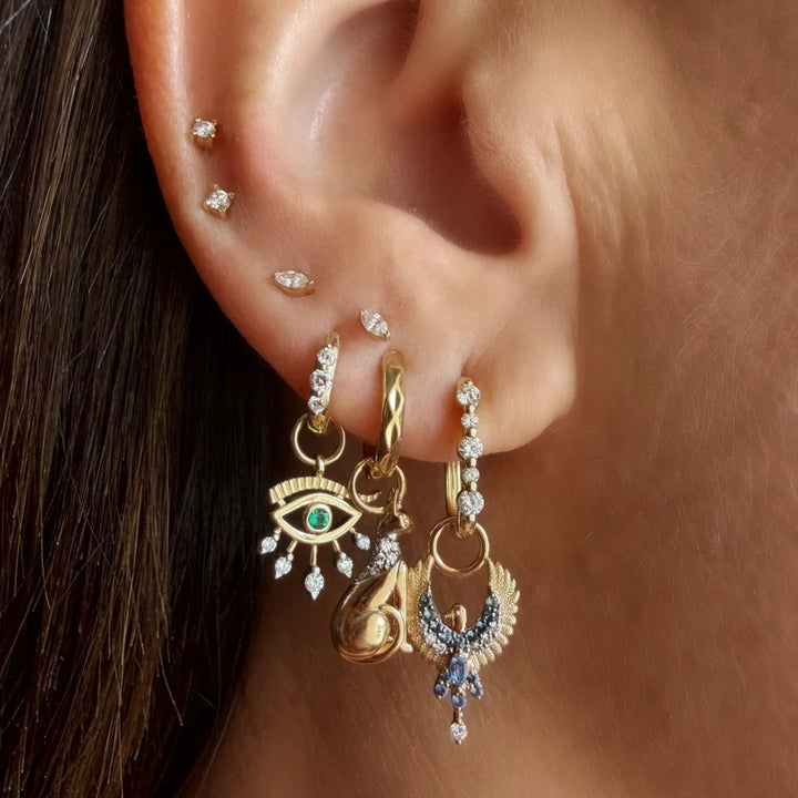 Small Sacred Egyptian Eagle Charm