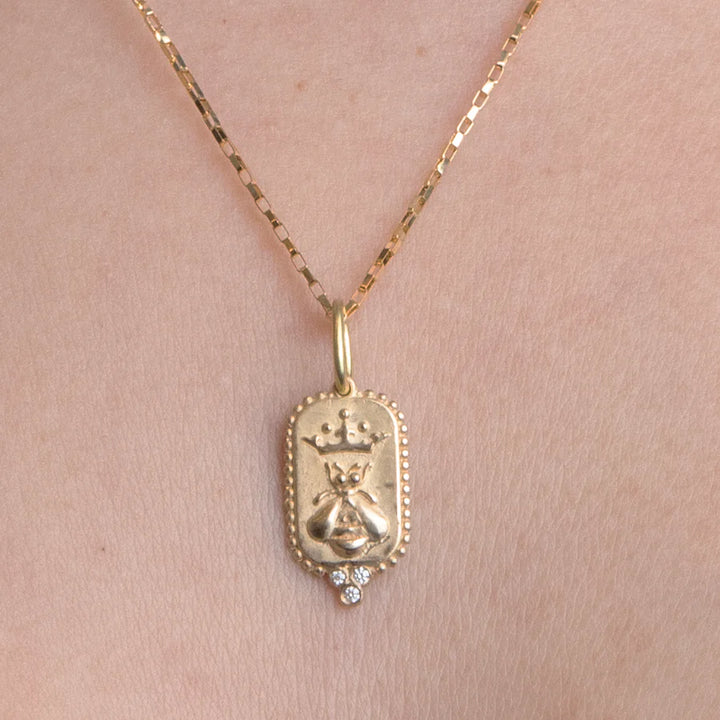 Small Queen Bee Charm
