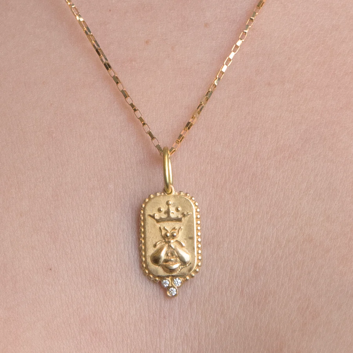Small Queen Bee Charm