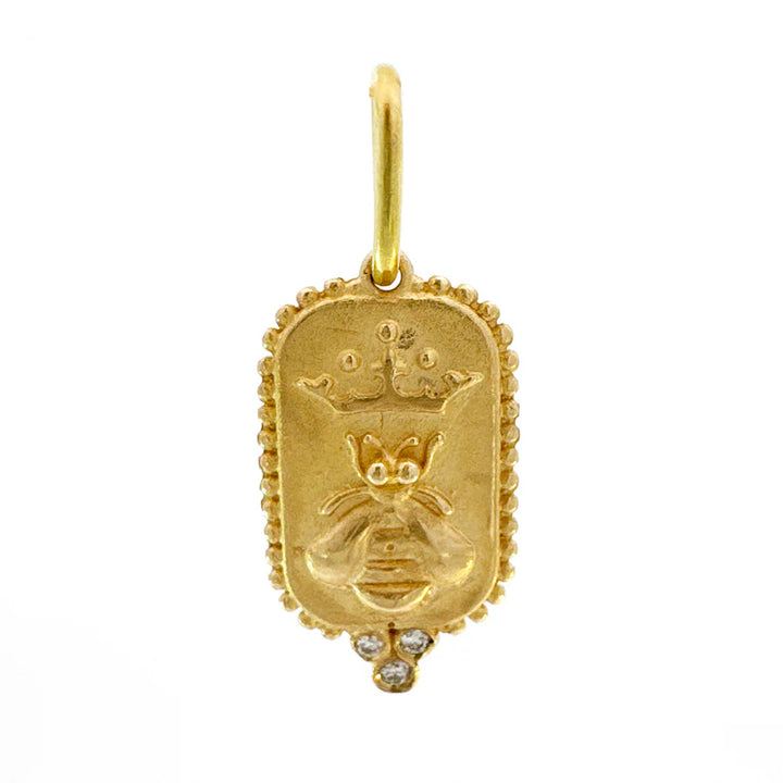 Small Queen Bee Charm