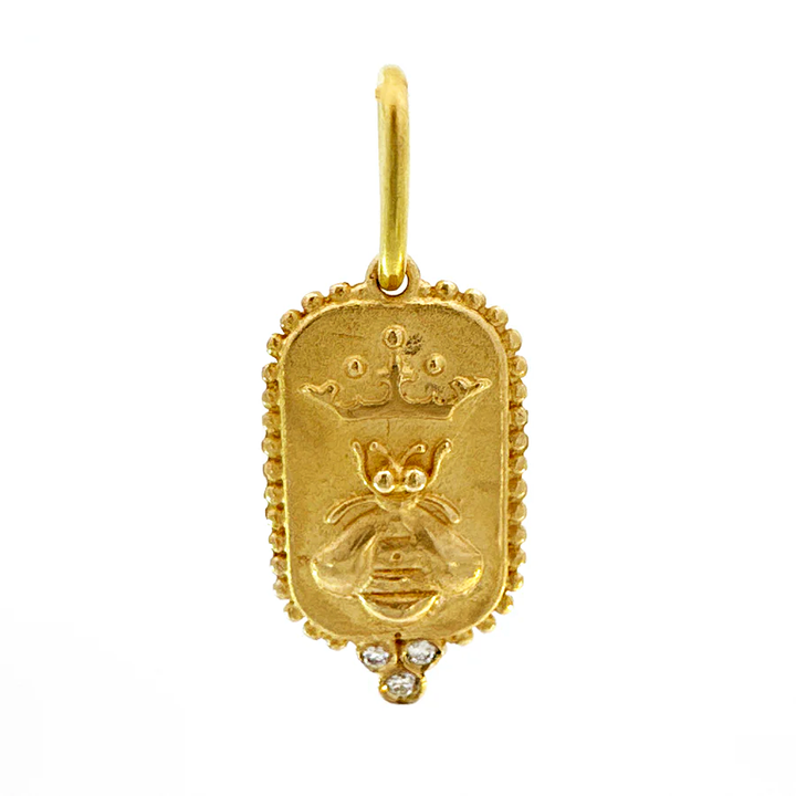Small Queen Bee Charm