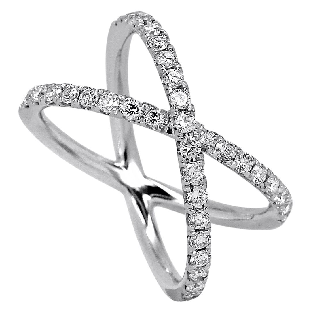 Diamond X Ring