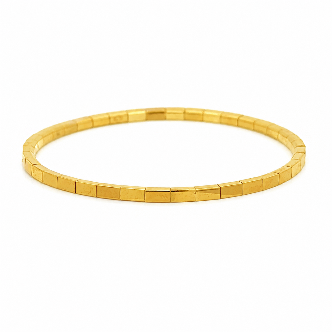 Yellow Gold Extensible Stretch Bracelet
