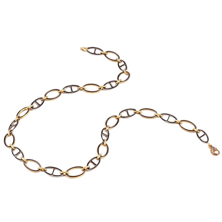 Platinite Link Necklace