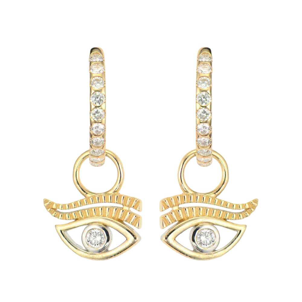Tiny Egyptian Eye Charm