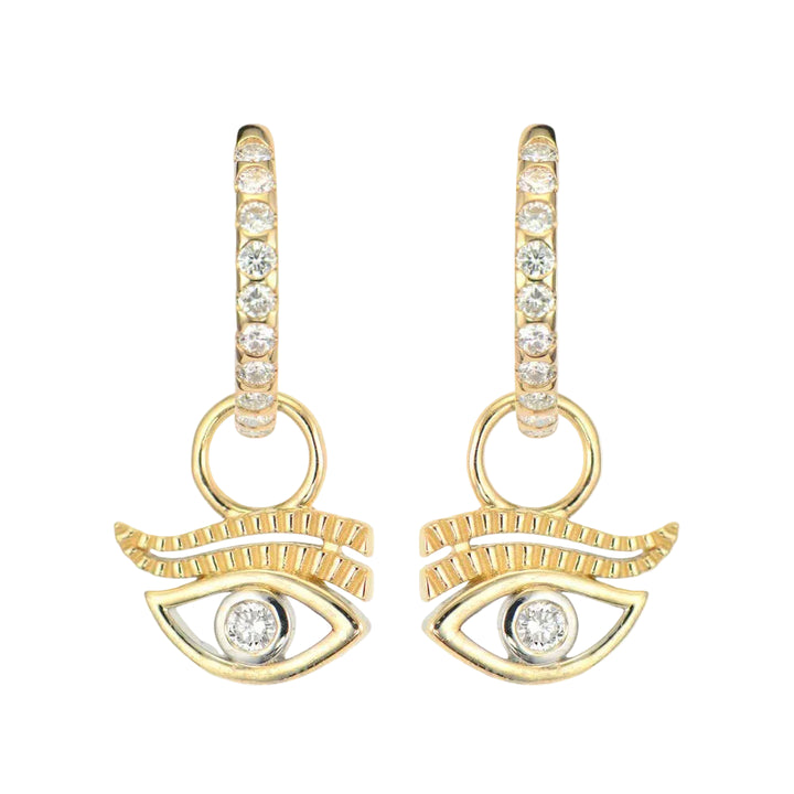Tiny Egyptian Eye Charm