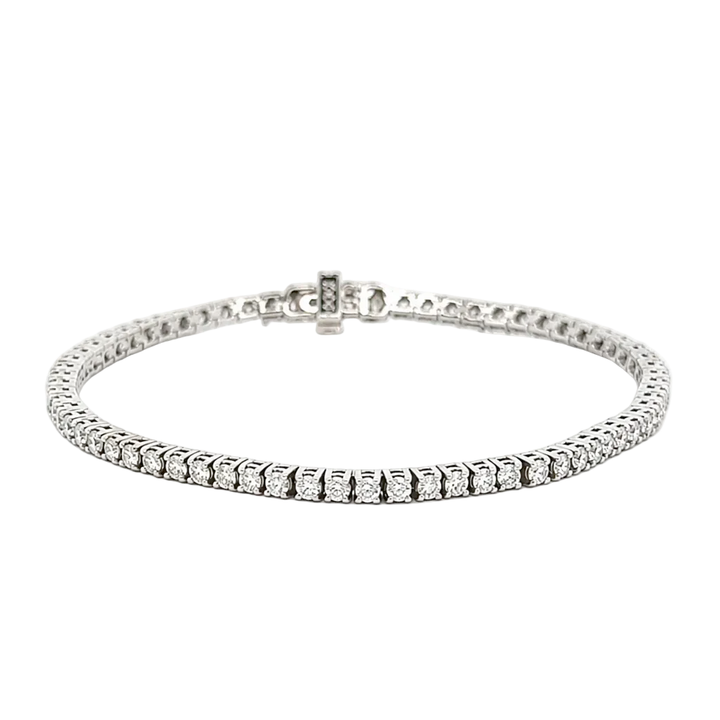 3.05 Carat Diamond Tennis Bracelet