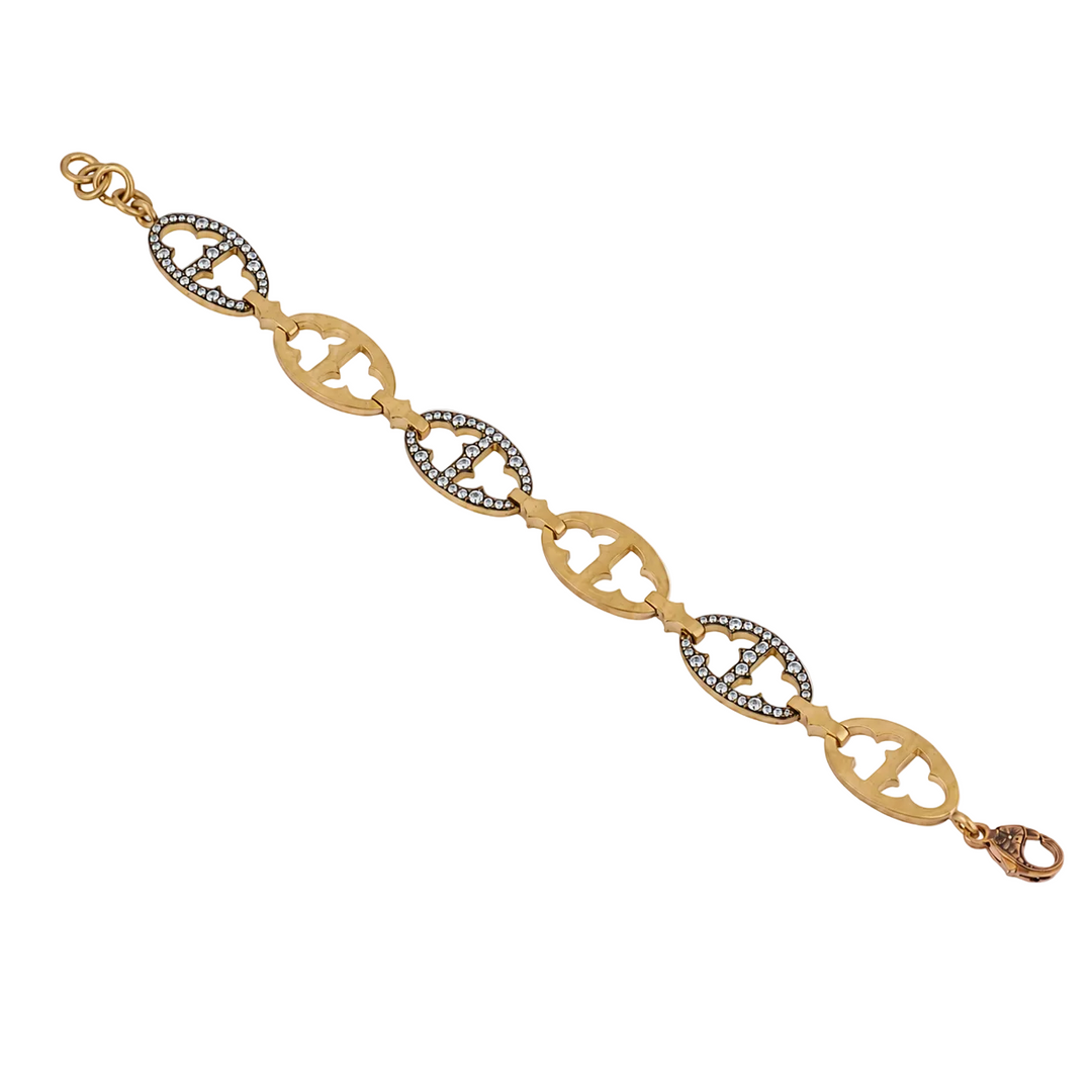 Diamond Thorn Link Bracelet