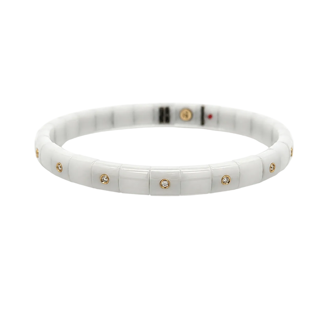 Pura White Diamond Bracelet