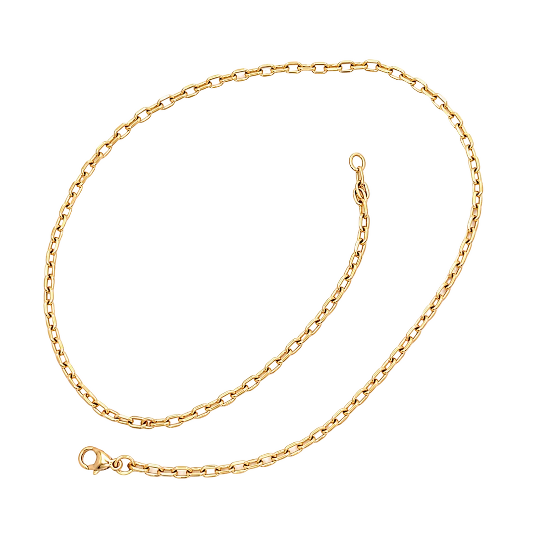 Open Cable Chain Necklace