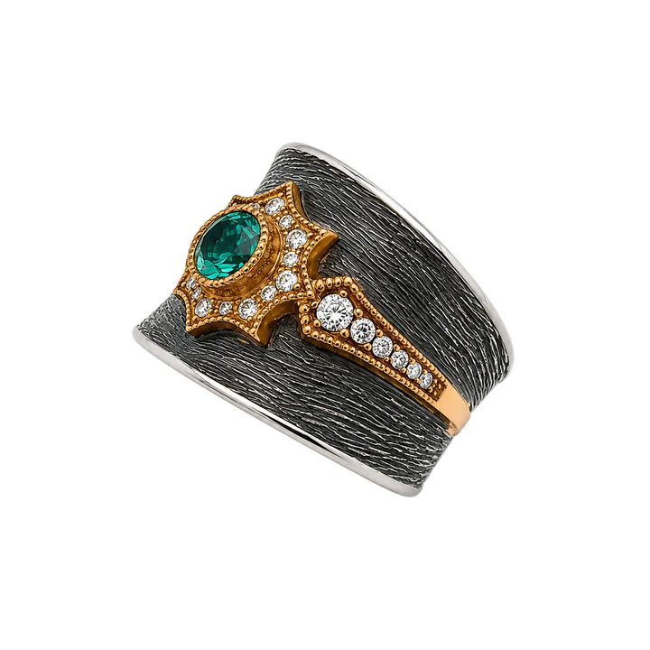 Seafoam Tourmaline Cigar Band
