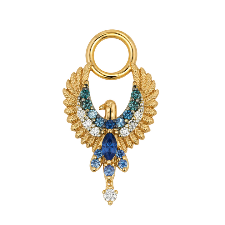 Small Sacred Egyptian Eagle Charm