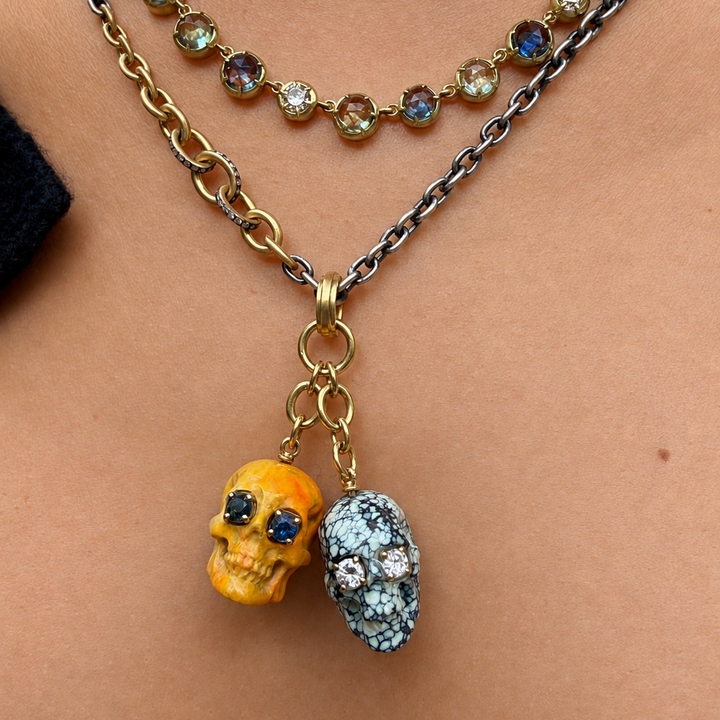 Moi & Toi Skull Pendants
