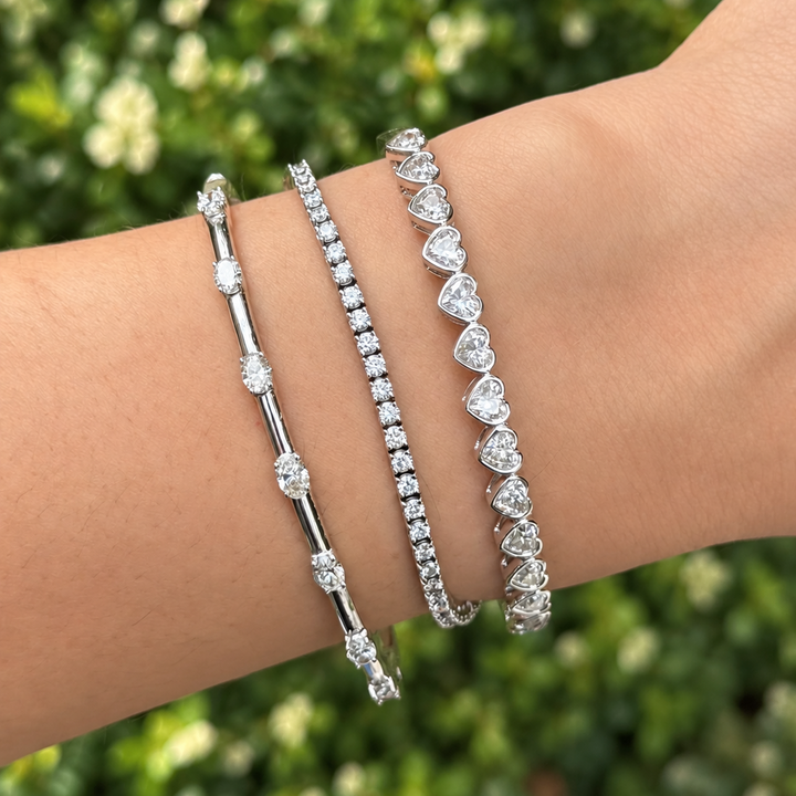3.05 Carat Diamond Tennis Bracelet
