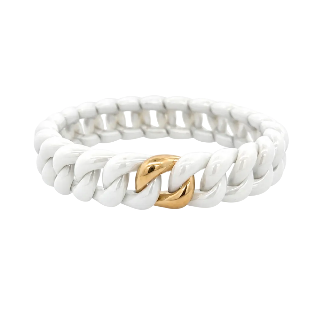 Curb Link Stretch Bracelet