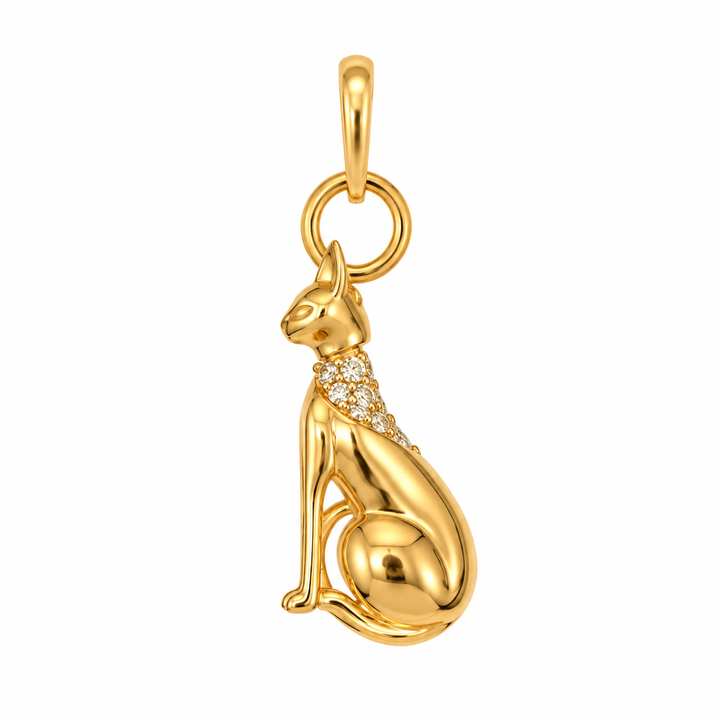 Sacred Egyptian Cat Charm