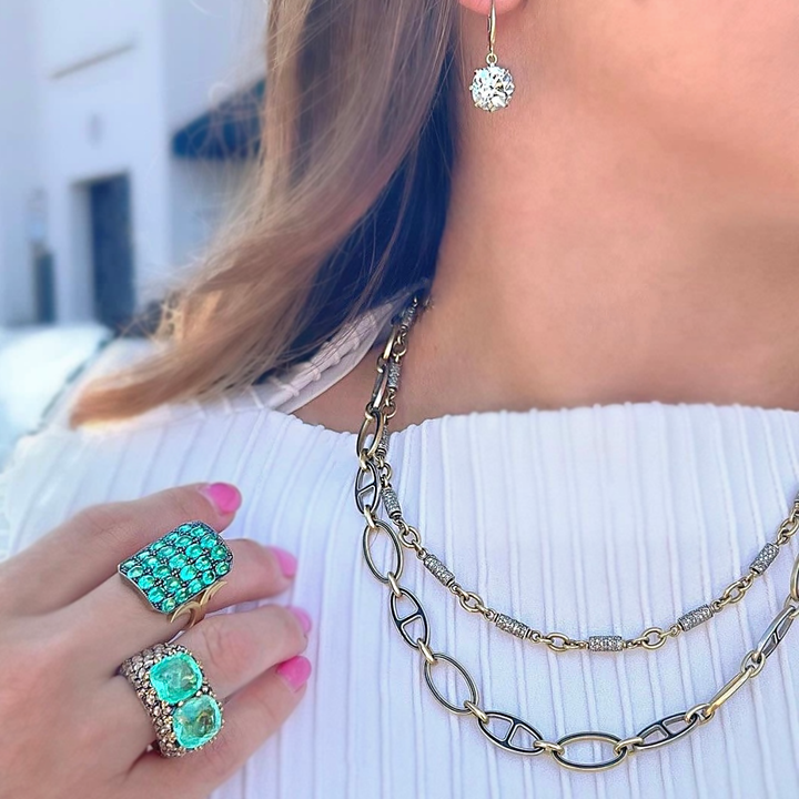 Platinite Link Necklace