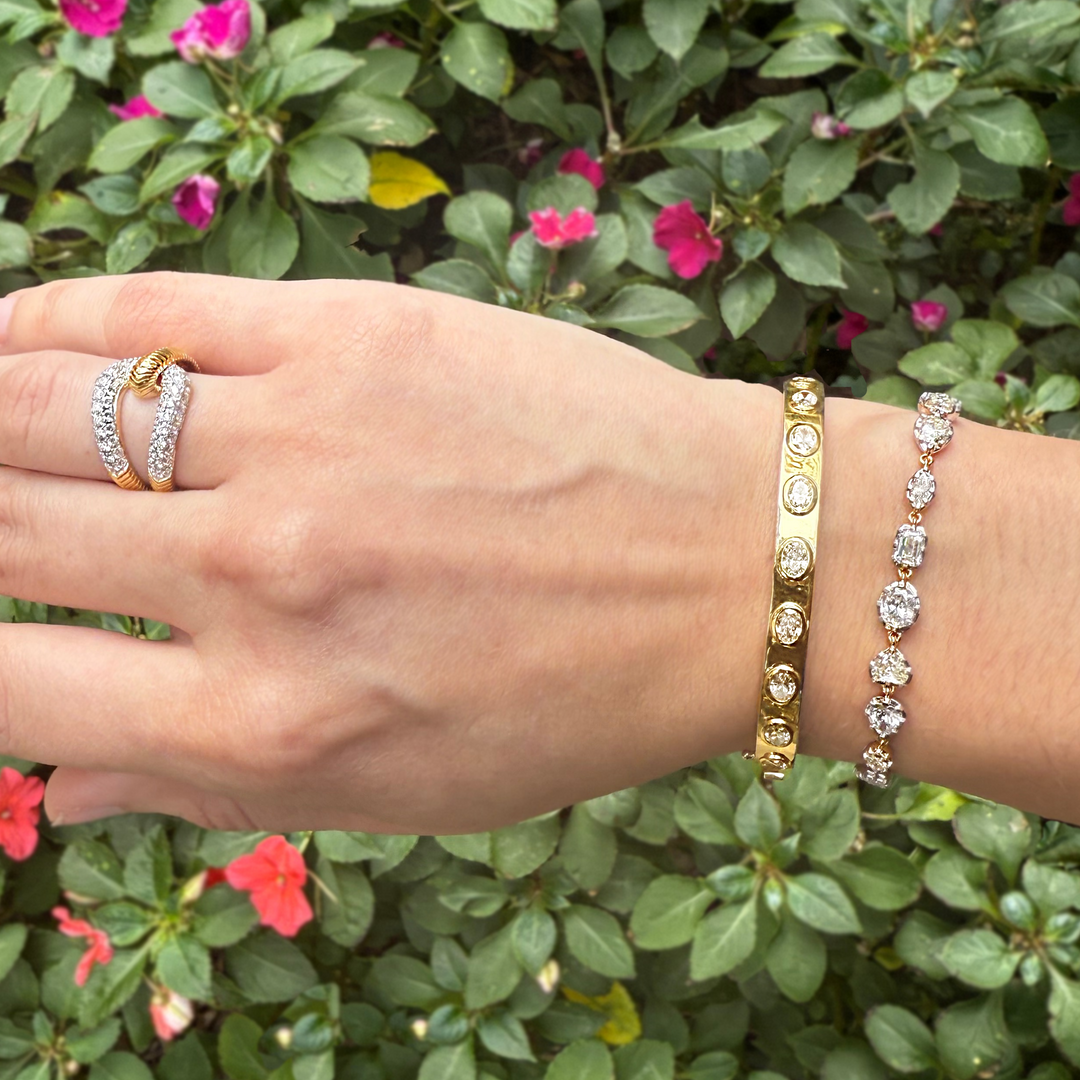 Spaced Diamond Bracelet