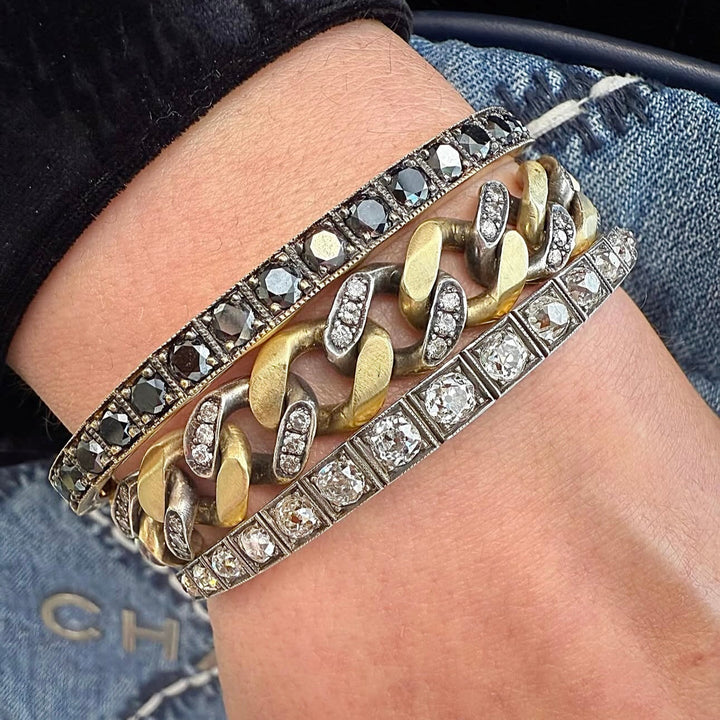 Vintage Diamond Bangle