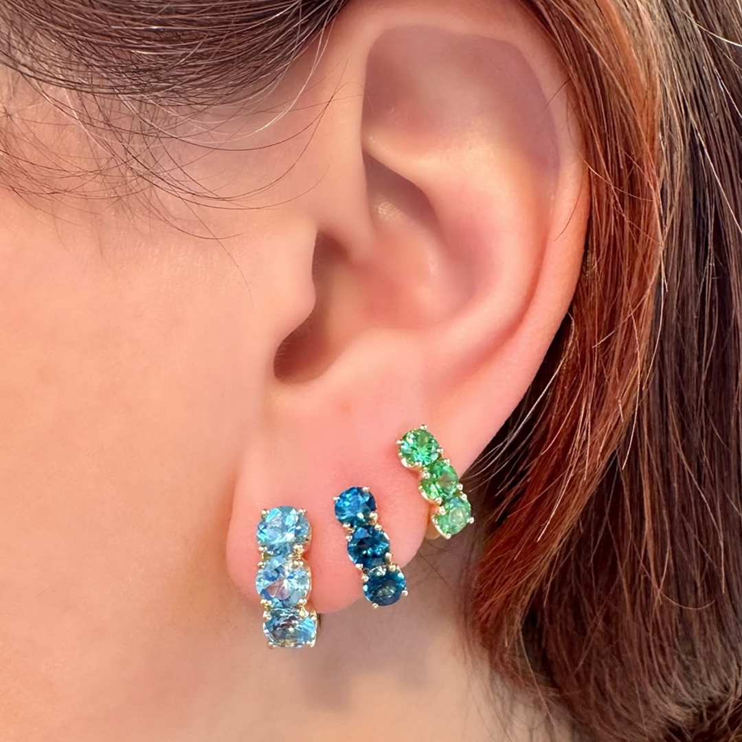 London Blue Topaz Super Huggies