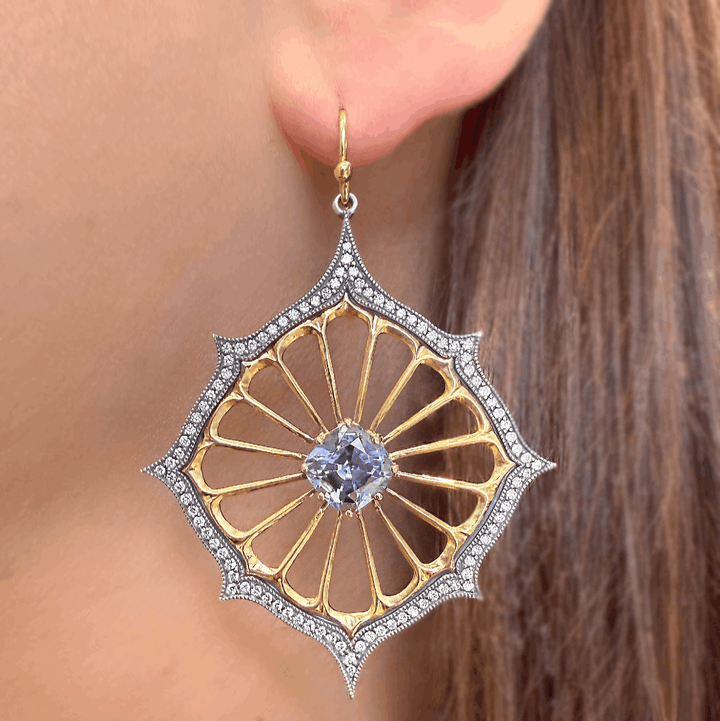 Tanzanite Drop Earrings