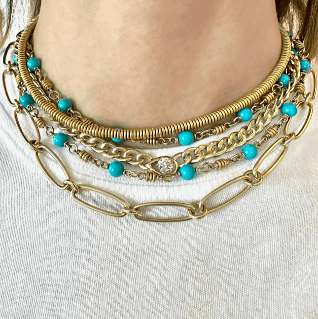 Diamond Link Necklace