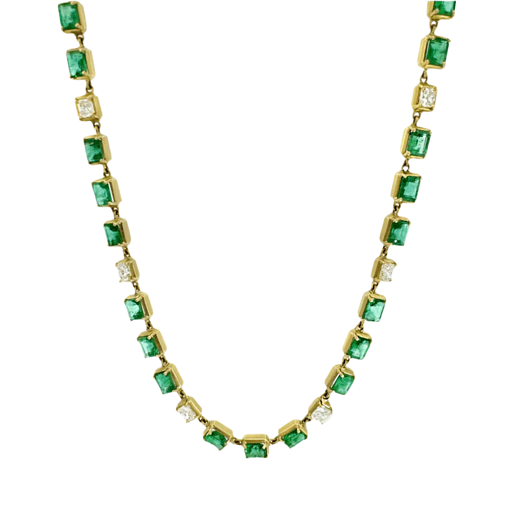 Emerald Riviera Necklace