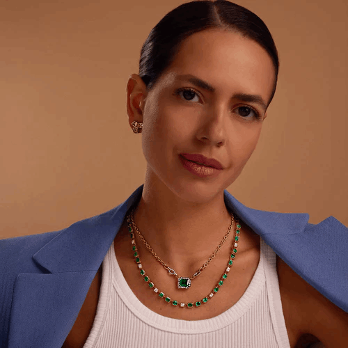 Emerald Riviera Necklace
