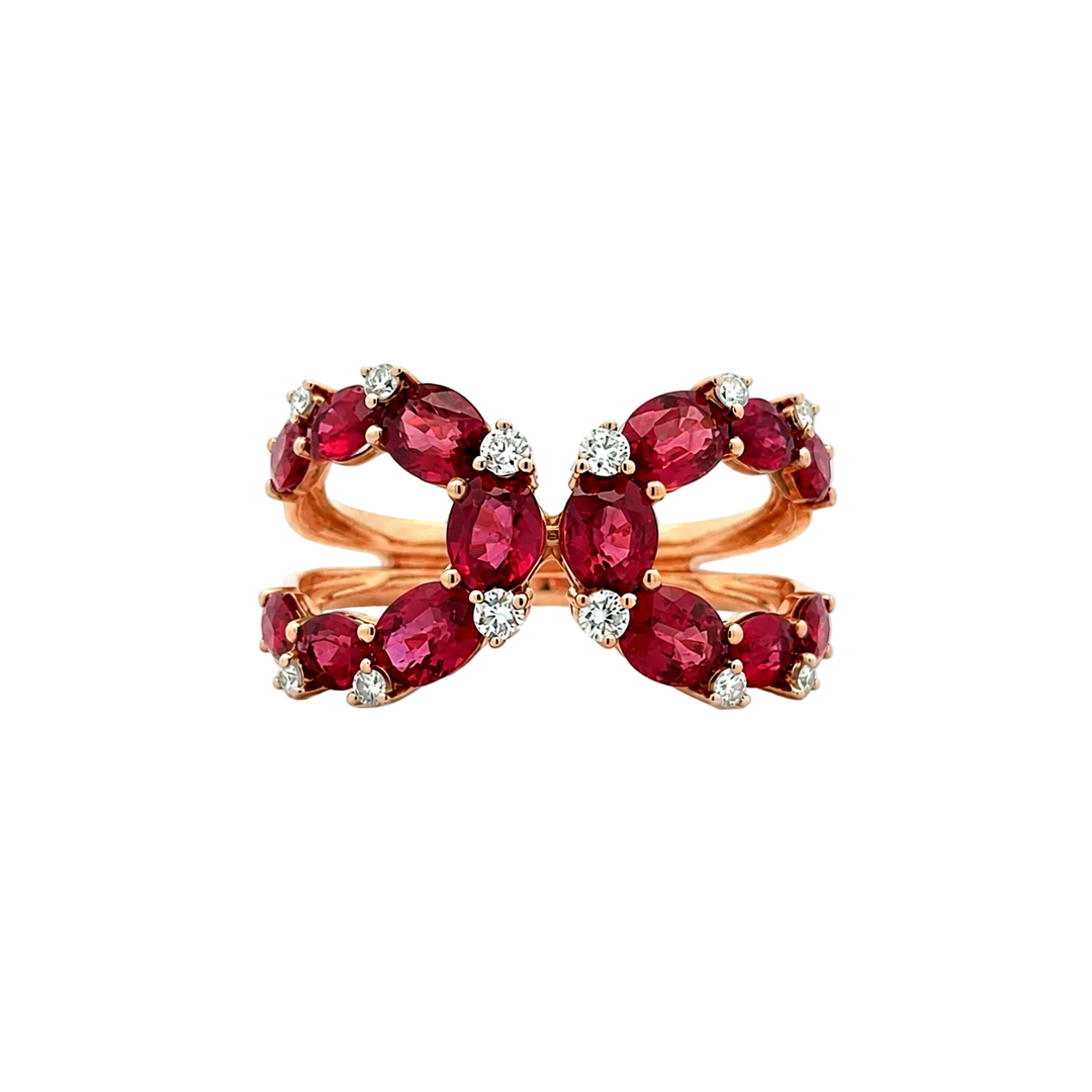 Ruby Diamond Ring