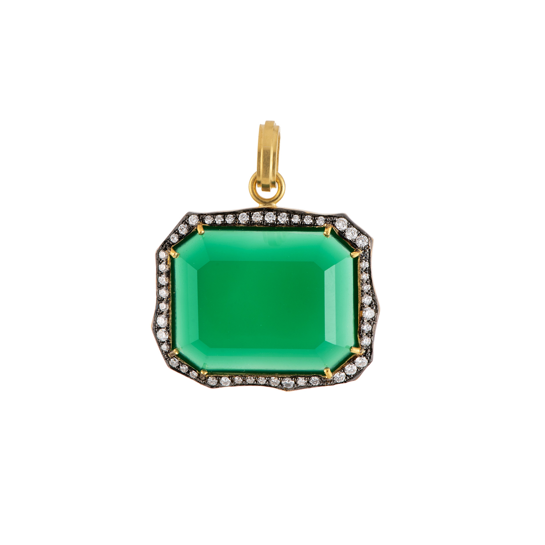 Green Onyx Pendant