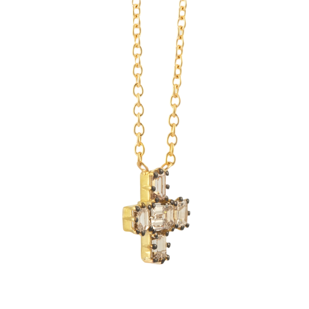 Diamond Cross Necklace