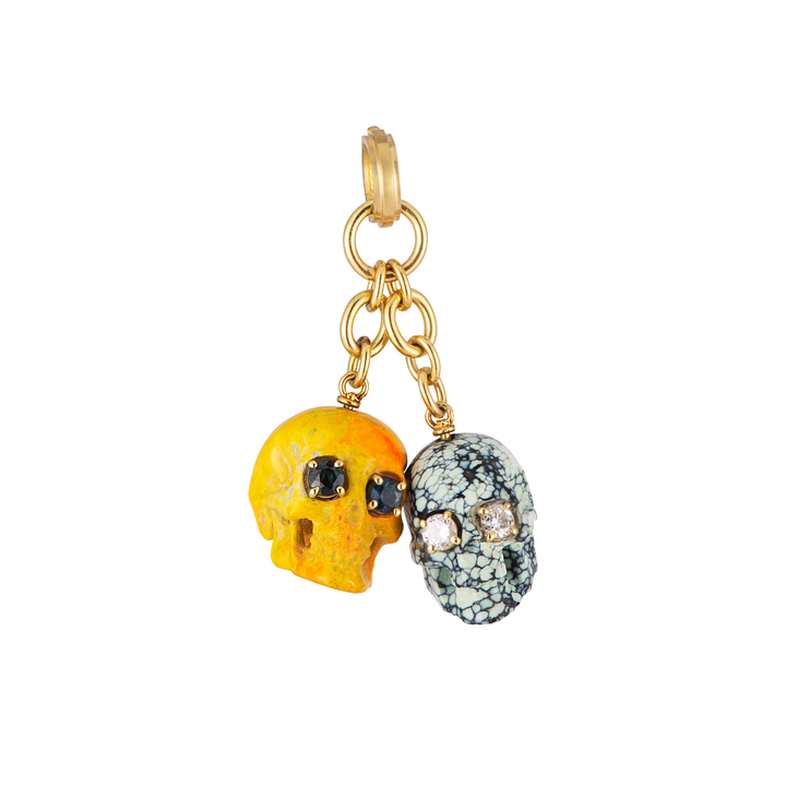 Moi & Toi Skull Pendants