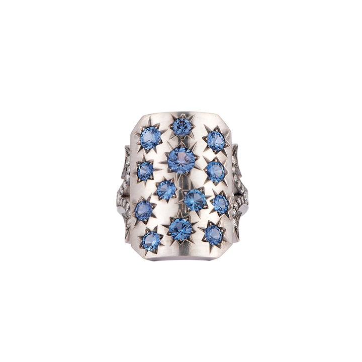 Twinkle Spinel Ten Table Ring
