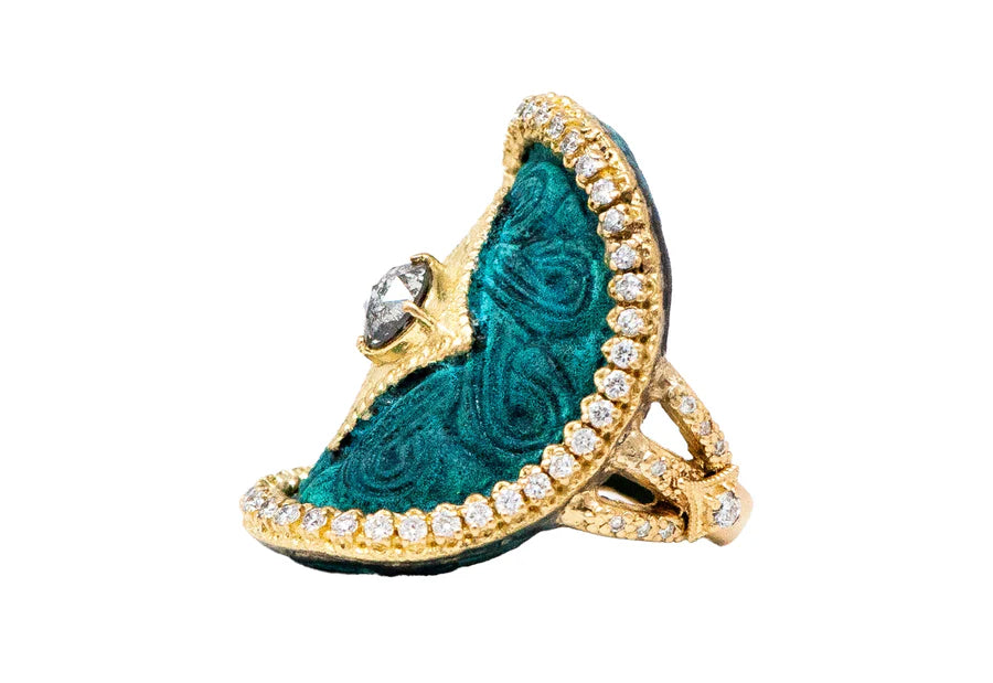 Crivelli and Patina Ring