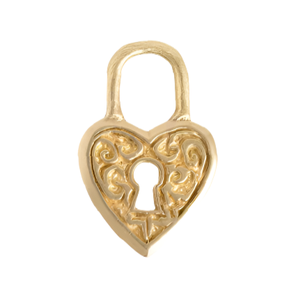 Heart Lock Charm