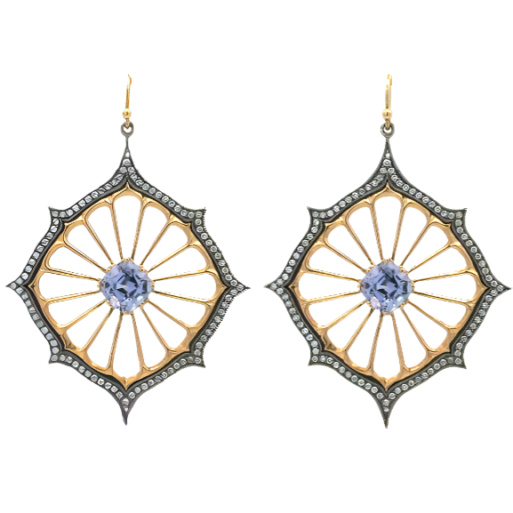 Tanzanite Drop Earrings