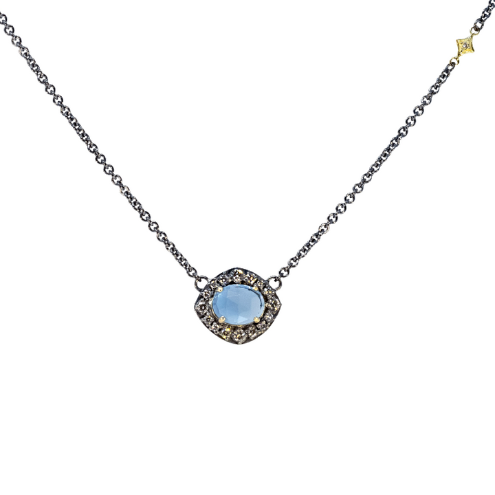 London Blue Topaz Necklace